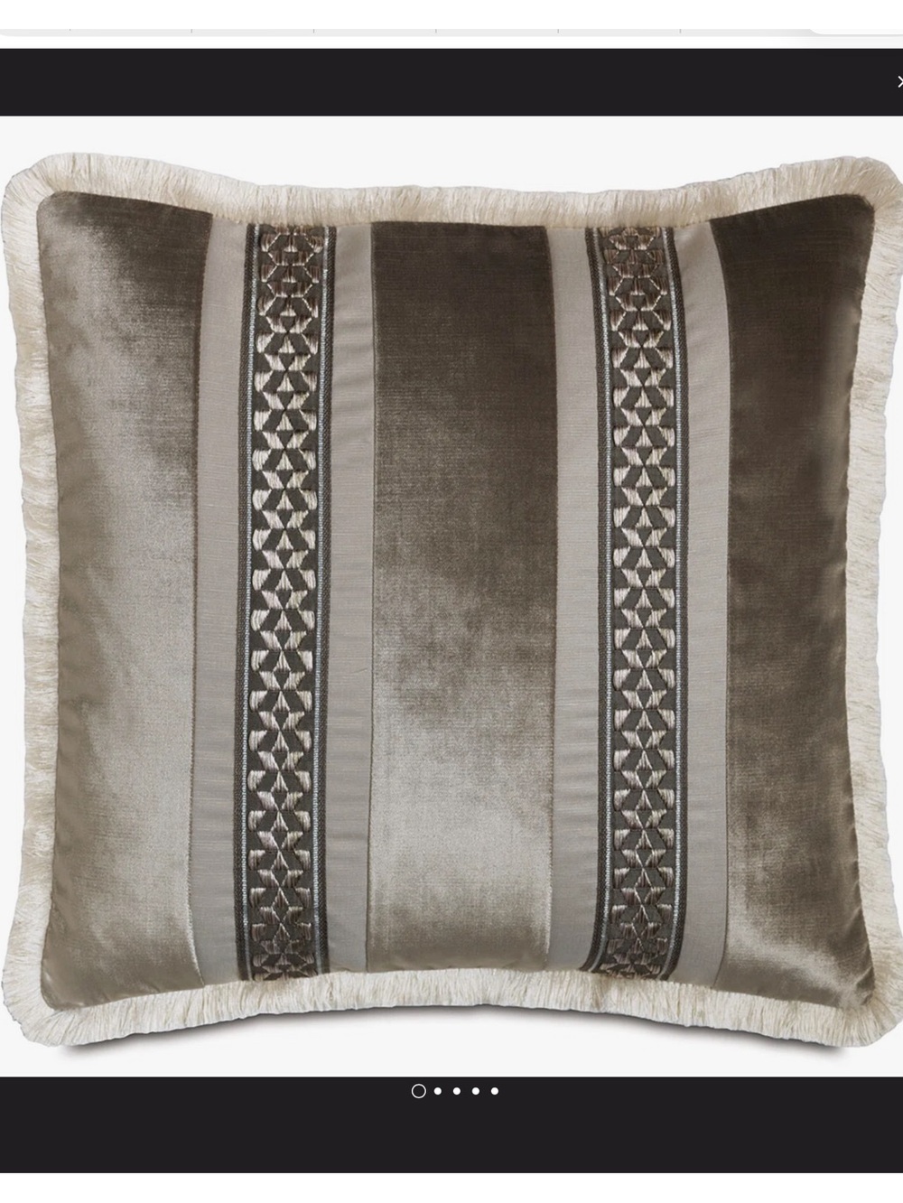 NWT Ezra Square Pillow Cover & Insert 20x20